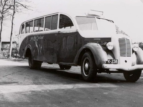 K-238, Diamond / Verheul bus van AMZ, ca 1946
Bron: DVD AMZ, via A. Spruit.